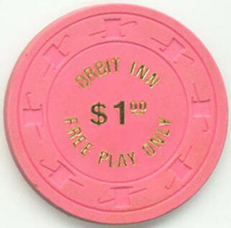 Las Vegas Orbit Inn $1 Casino Chip