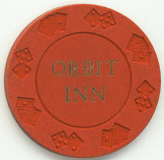Las Vegas Orbit Inn Roulette Casino Chip