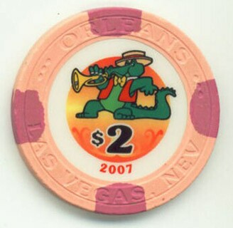 Orleans Casino Poker $2 Casino Chip
