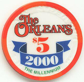 Orleans Casino The New Millennium $5 Casino Chip
