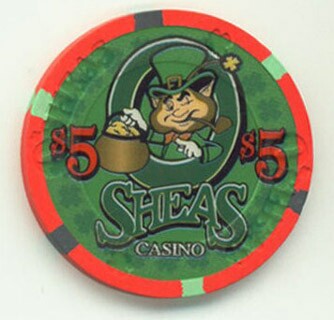 O'Shea's Casino St. Patrick's Day 2006 $5 Casino Chip