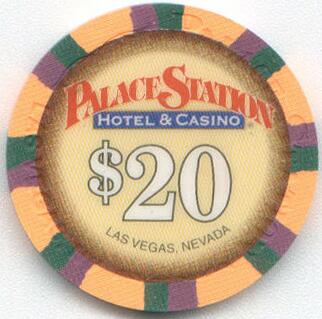 Palace Station $20 Casino Chip