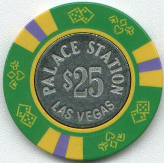 Palace Station $25 Casino Chip