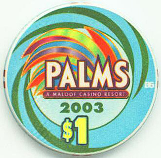Las Vegas Palms Hotel 2003 $1 Casino Chip