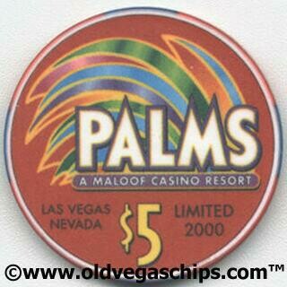 Las Vegas Palms Hotel Third Eye Blind $5 Casino Chip