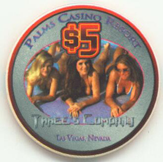 Palms 3rd Anniversary 2004 $5 Casino Chip 
