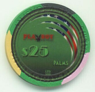 Palms Hotel 4th of July 2008 $25 Casino Chip