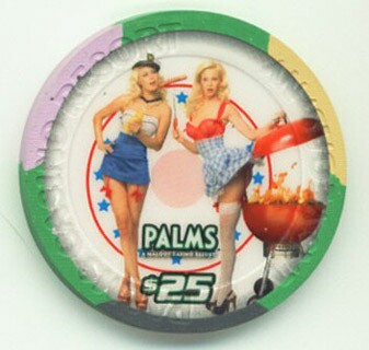 Palms Hotel 4th of July 2010 $25 Casino Chip