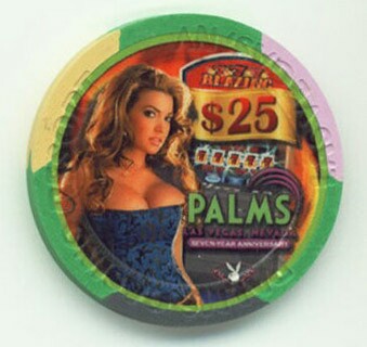 Palms Hotel 7th Anniversary 2008 $25 Casino Chip