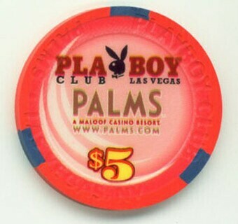 Palms Hotel Victoria Silvstedt 2008 $5 Casino Chip
