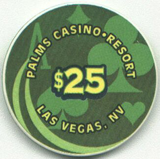 Las Vegas Palms Hotel Ace $25 Casino Chip