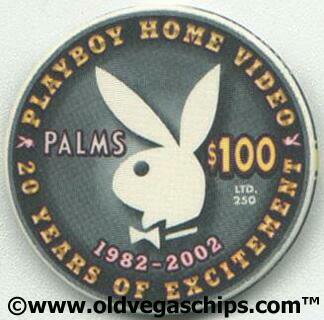 Palms Hotel Playboy Bunny $100 Casino Chip