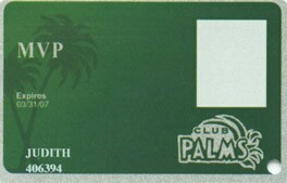 Palms Casino MVP Slot Club Card