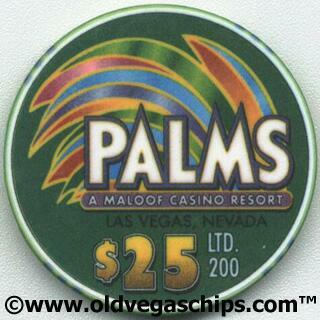 Palms Hotel Chip Collectors Convention $25 Casino Chip