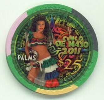 Palms Cinco De Mayo 2011 $25 Casino Chip