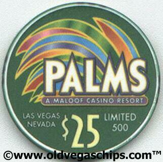 Palms CSI Crime Scene Investigation $25 Casino Chip