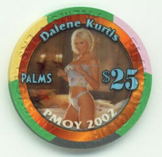Palms Hotel Playboy Club Dalene Kurtis $25 Casino Chip