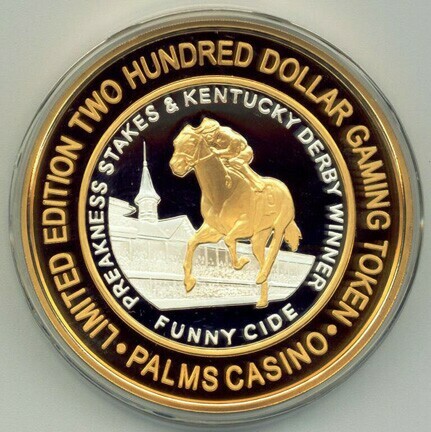 Palms Kentucky Derby Funny Cide 2004 $200 Silver Strike 