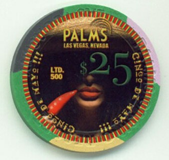 Palms Hotel Cinco De Mayo 2010 $25 Casino Chip