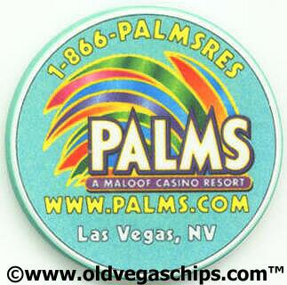 Las Vegas Palms Hotel Jimmy's Pajama Party 2003 Casino Chip