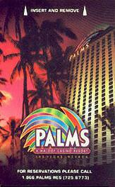 Las Vegas Palms Hotel Tower Room Key