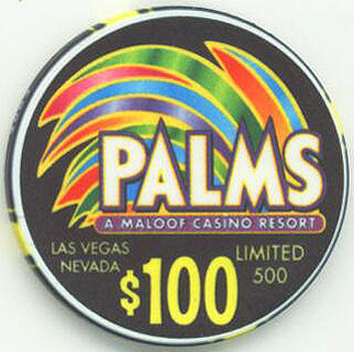 Palms Hotel Kid Rock 2003 $100 Casino Chip 
