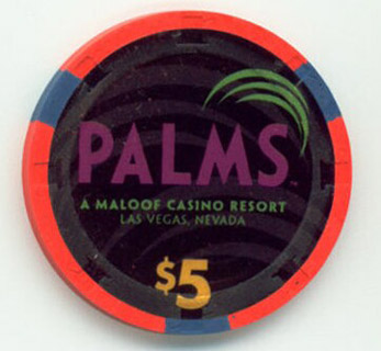 Las Vegas Palms Hotel The Mint Grand Opening $5 Casino Chip