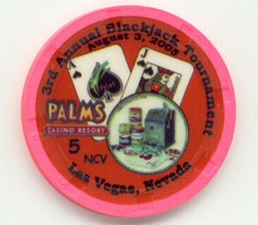 Palms Hotel BlackJack/Poker Tournament 2005 $5 Chip
