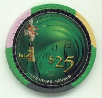 Palms Hotel New Year 2011 $25 Casino Chip