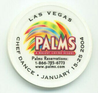Las Vegas Palms Hotel Chef Dance N9NE Steakhouse NCV Casino Chip