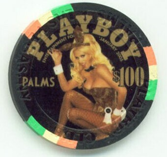 Palms Hotel Playboy Club $100 Casino Chip