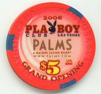 Palms Hotel Playboy Club $5 Casino Chip