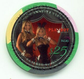 Palms Hotel Playboy Club 2nd Anniversary $25 Casino Chip
