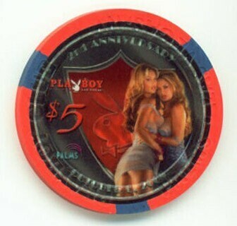 Palms Hotel Playboy Club 2nd Anniversary $5 Casino Chip