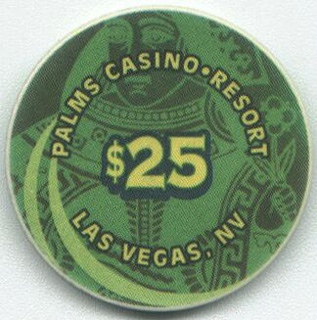 Las Vegas Palms Hotel Queen $25 Casino Chip