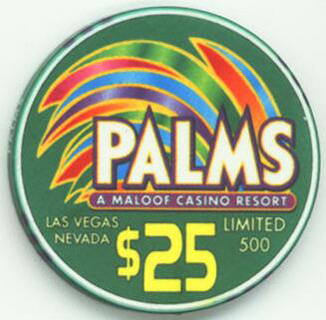 Palms Hart & Huntington Tattoo Company $25 Casino Chip 