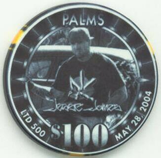 Palms Hotel West Coast Choppers $100 Casino Chip