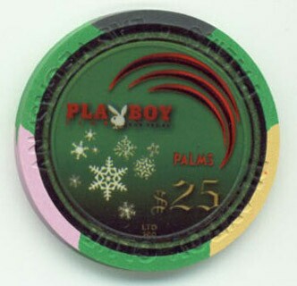 Palms Hotel Christmas 2007 $25 Casino Chip 