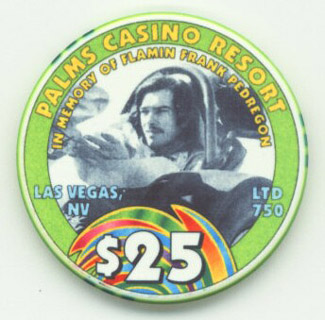 Palms Hotel Frank Pedregon $25 Casino Chip