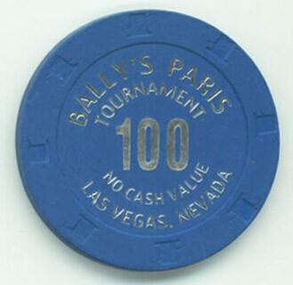 Paris Las Vegas Poker Room NCV $100 Casino Chip