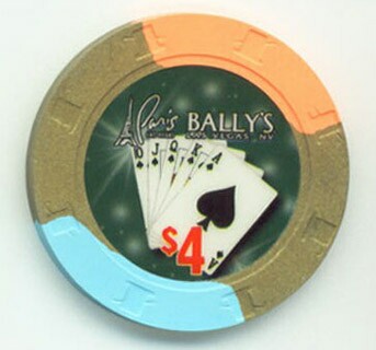 Las Vegas Paris Casino World Series of Poker 2006 $4 Casino Chip