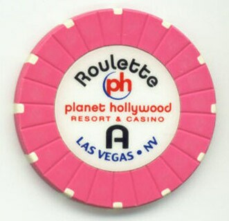 Planet Hollywood Roulette Casino Chip
