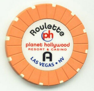 Planet Hollywood Roulette Casino Chip