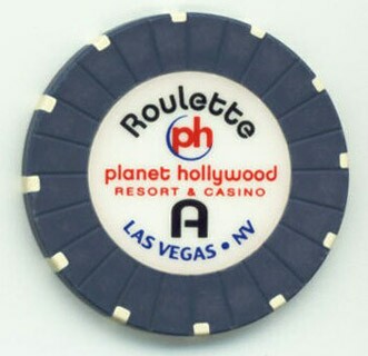 Planet Hollywood Roulette Casino Chip