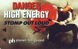 Planet Hollywood Stomp Out Loud Hotel Room Key