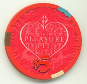 Planet Hollywood Pleasure Pit 2011 $5 Casino Chip