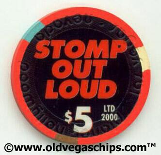 Planet Hollywood Stomp Out Loud 2009 $5 Casino Chip