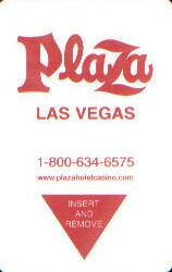 Las Vegas Plaza Hotel Room Key