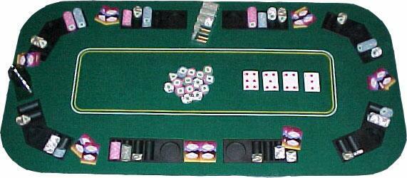 Texas Hold'em Poker Table