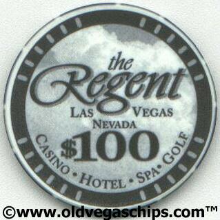 Las Vegas Regent Casino $100 Casino Chip